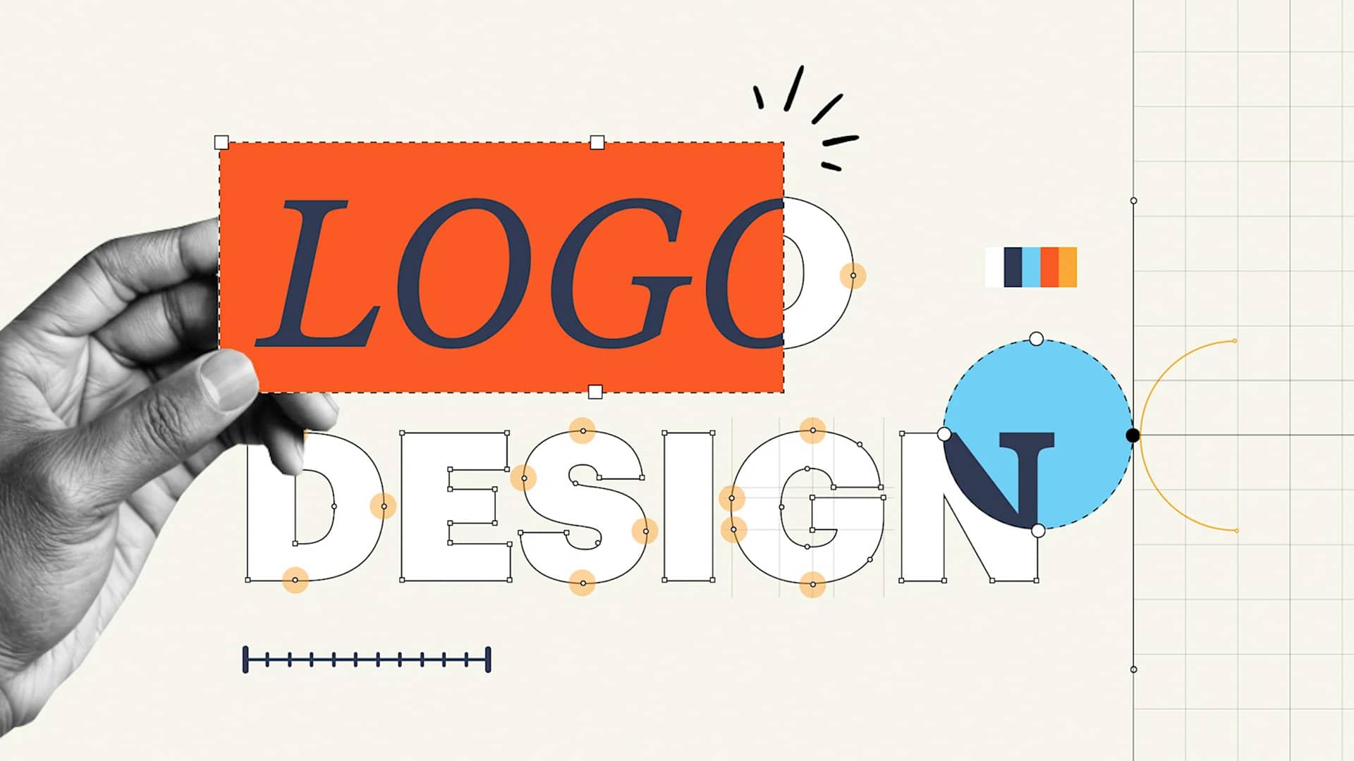 Title for a logo design for beginners guide and breakdown.