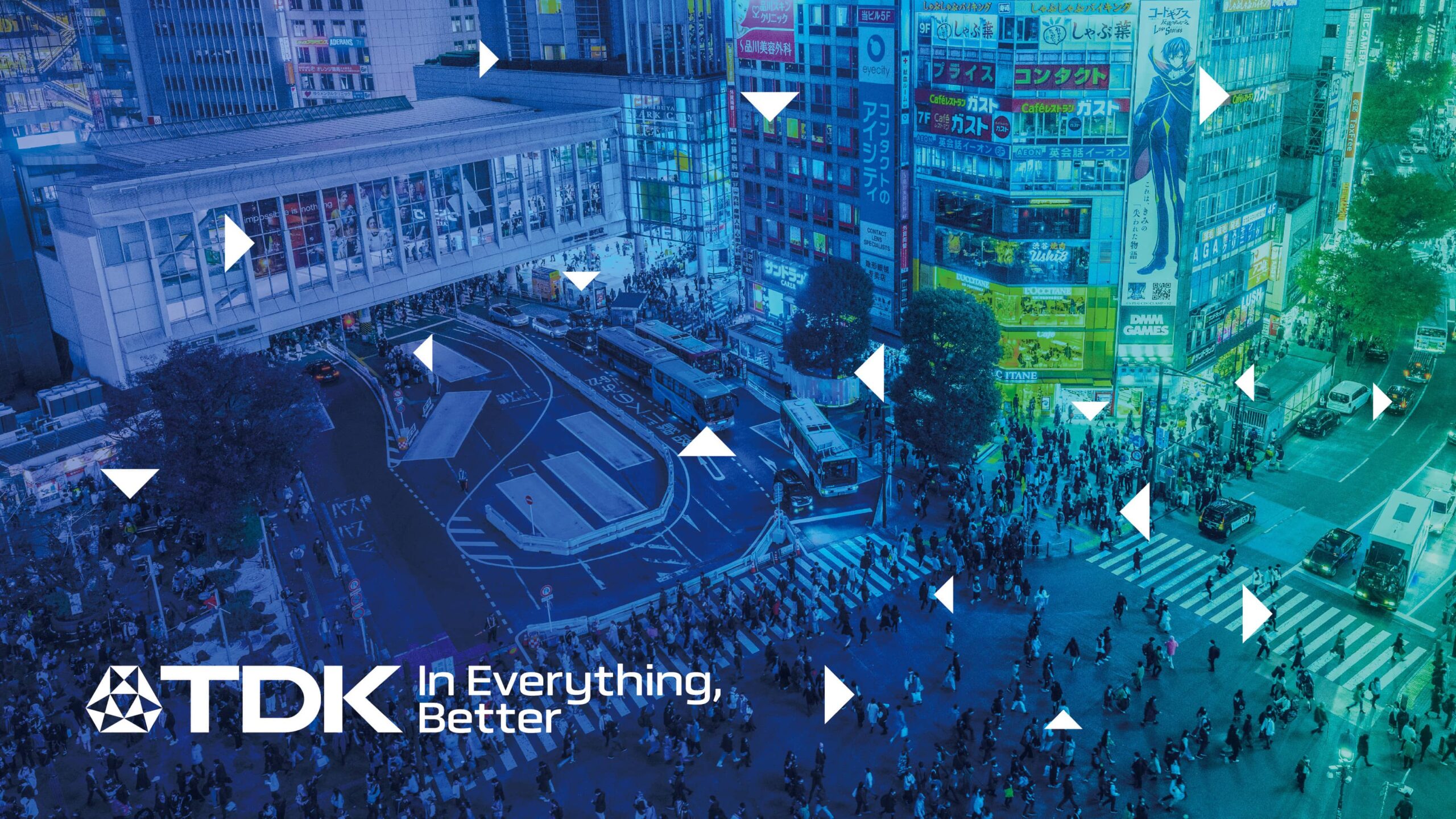 Cover used for the TDK Corporation branding project.